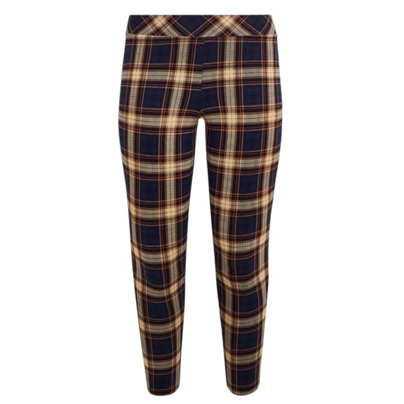 Torrid Plaid Full Length High Waisted Leggings Women’s Size 3XL - Picture 1 of 7